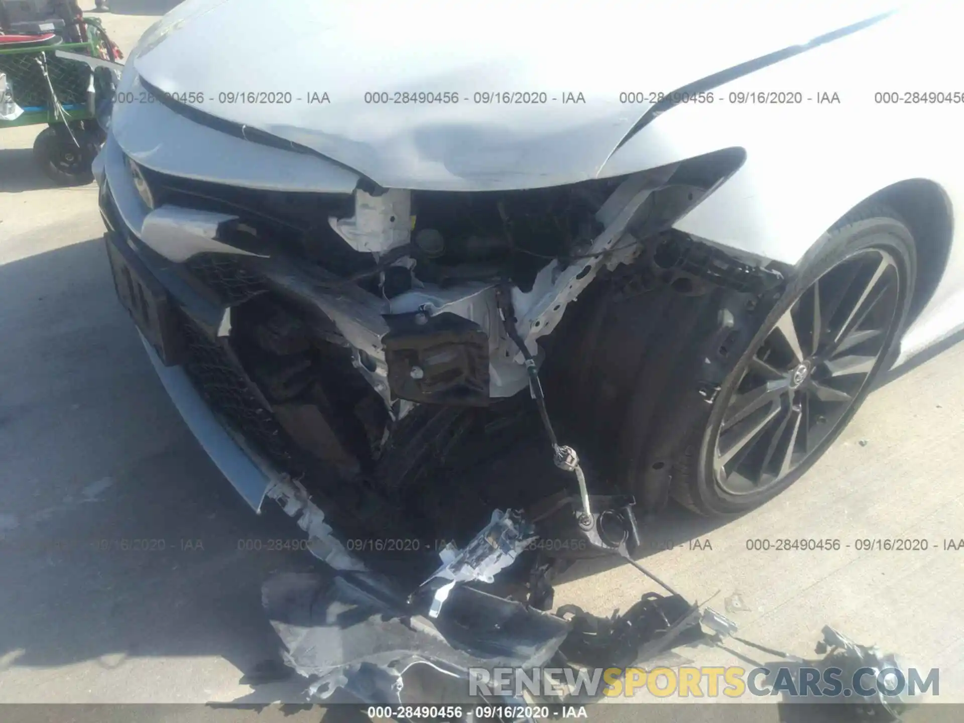 6 Photograph of a damaged car 4T1B61HK3KU216435 TOYOTA CAMRY 2019