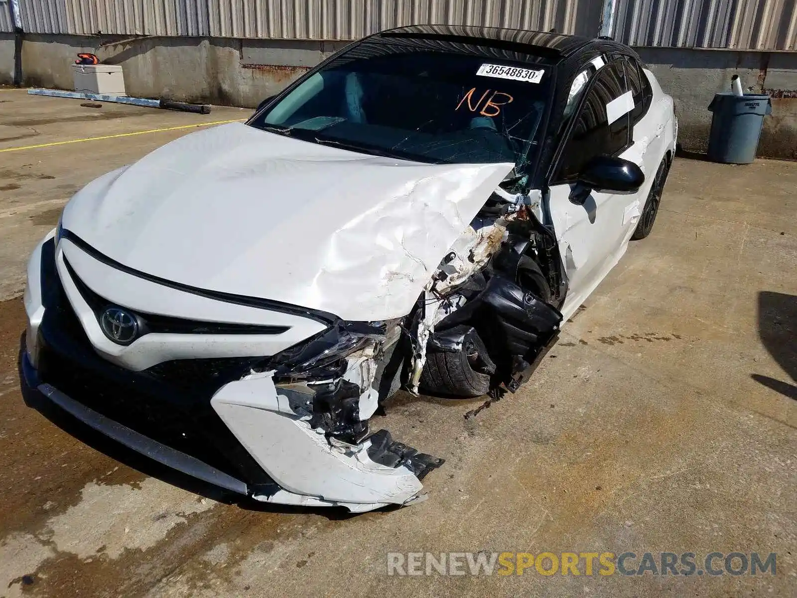 2 Photograph of a damaged car 4T1B61HK3KU227970 TOYOTA CAMRY 2019