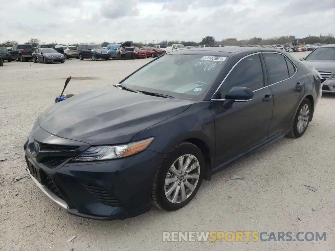 2 Photograph of a damaged car 4T1B61HK3KU242761 TOYOTA CAMRY 2019