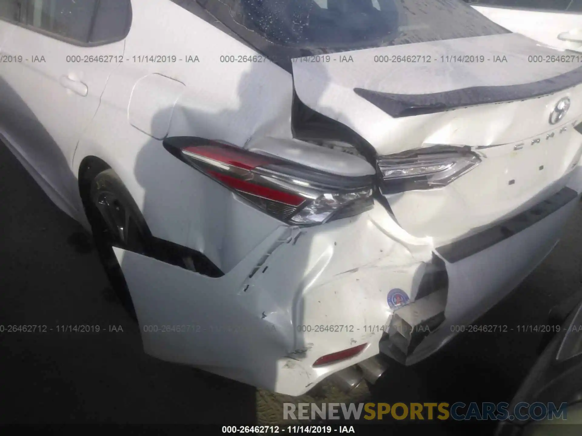 6 Photograph of a damaged car 4T1B61HK3KU248107 TOYOTA CAMRY 2019