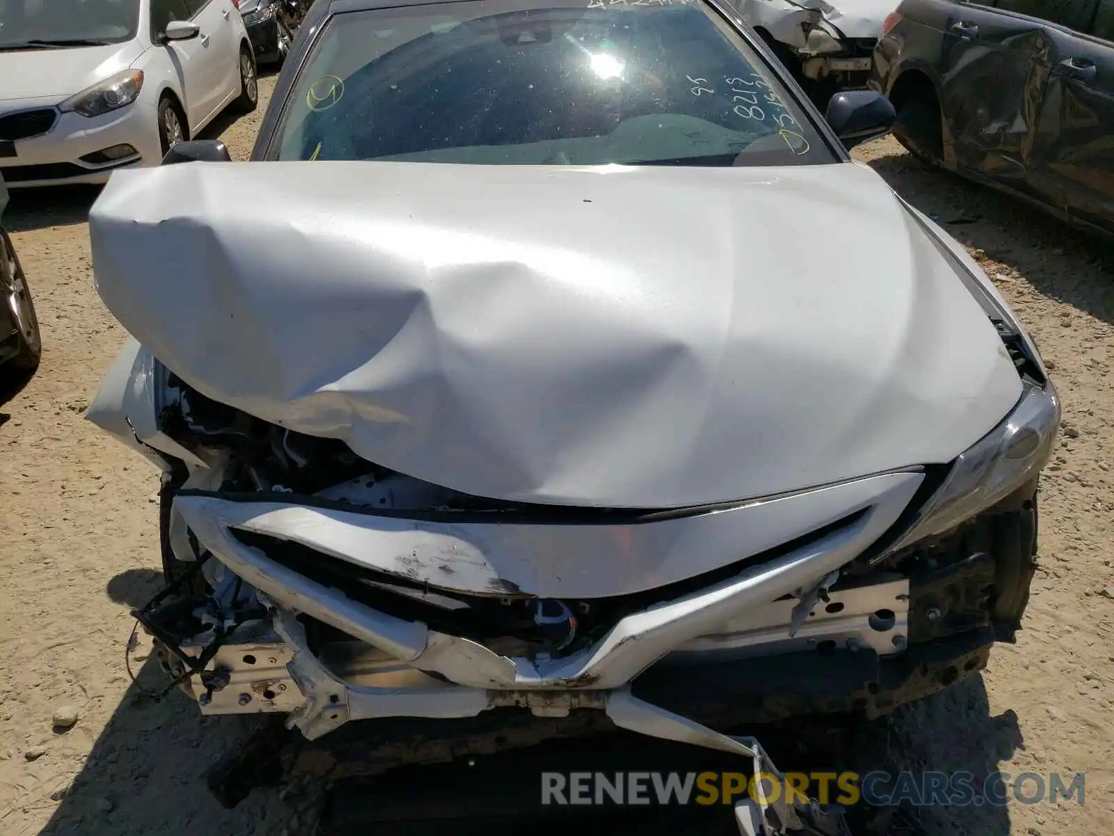 7 Photograph of a damaged car 4T1B61HK3KU248219 TOYOTA CAMRY 2019