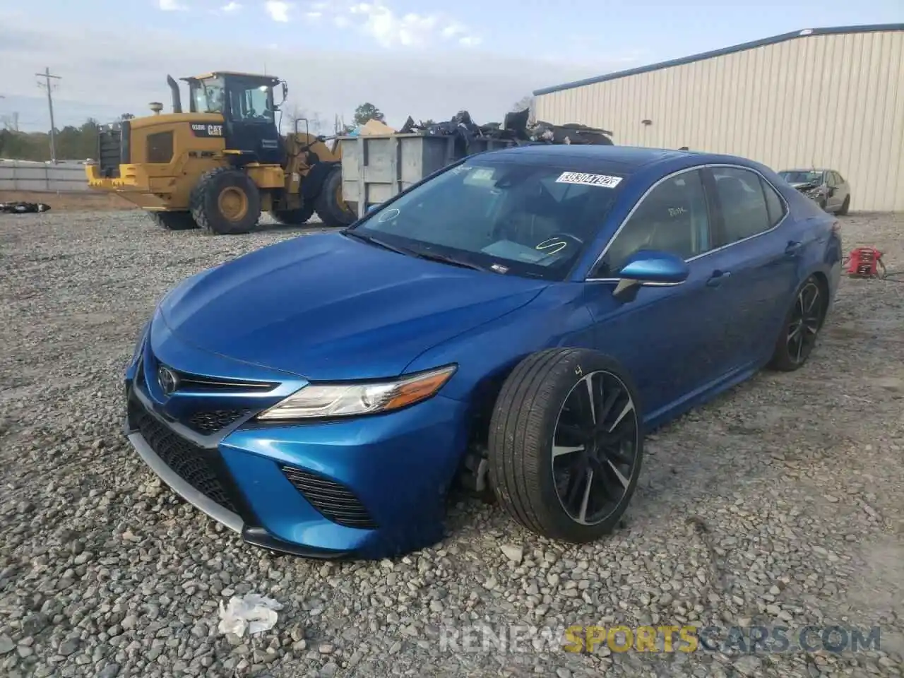 2 Photograph of a damaged car 4T1B61HK3KU250004 TOYOTA CAMRY 2019