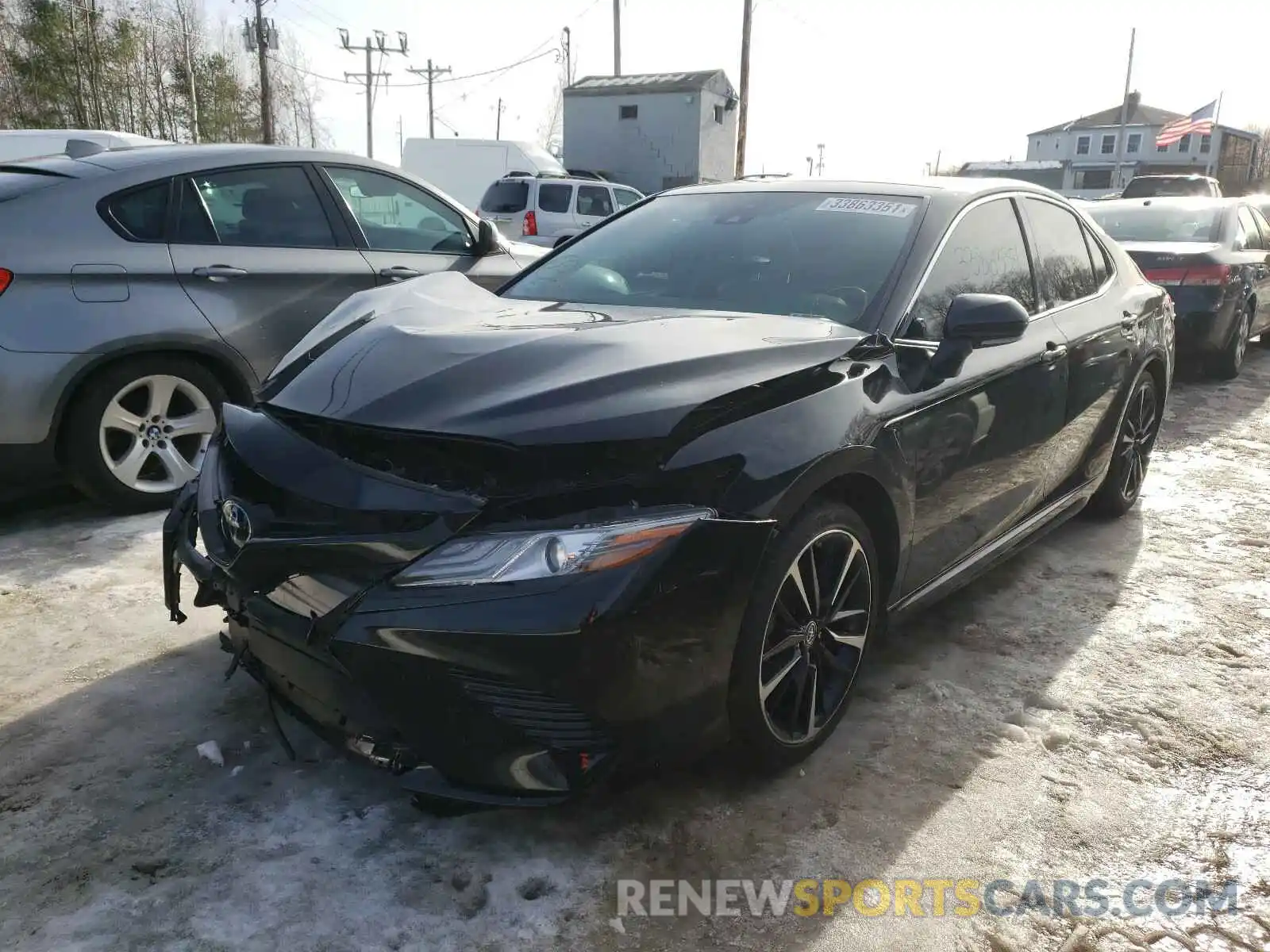 2 Photograph of a damaged car 4T1B61HK3KU250715 TOYOTA CAMRY 2019