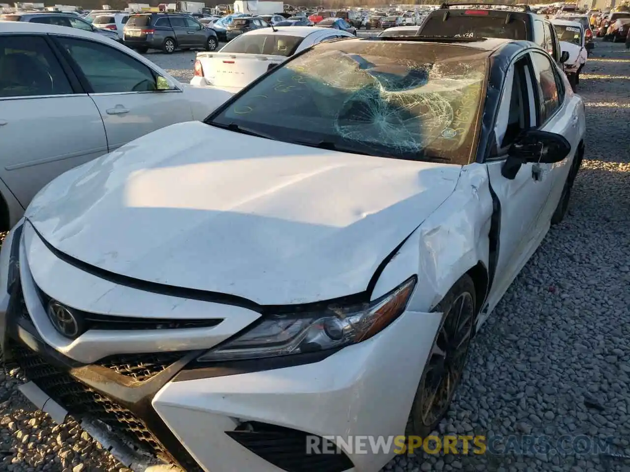 9 Photograph of a damaged car 4T1B61HK3KU251007 TOYOTA CAMRY 2019