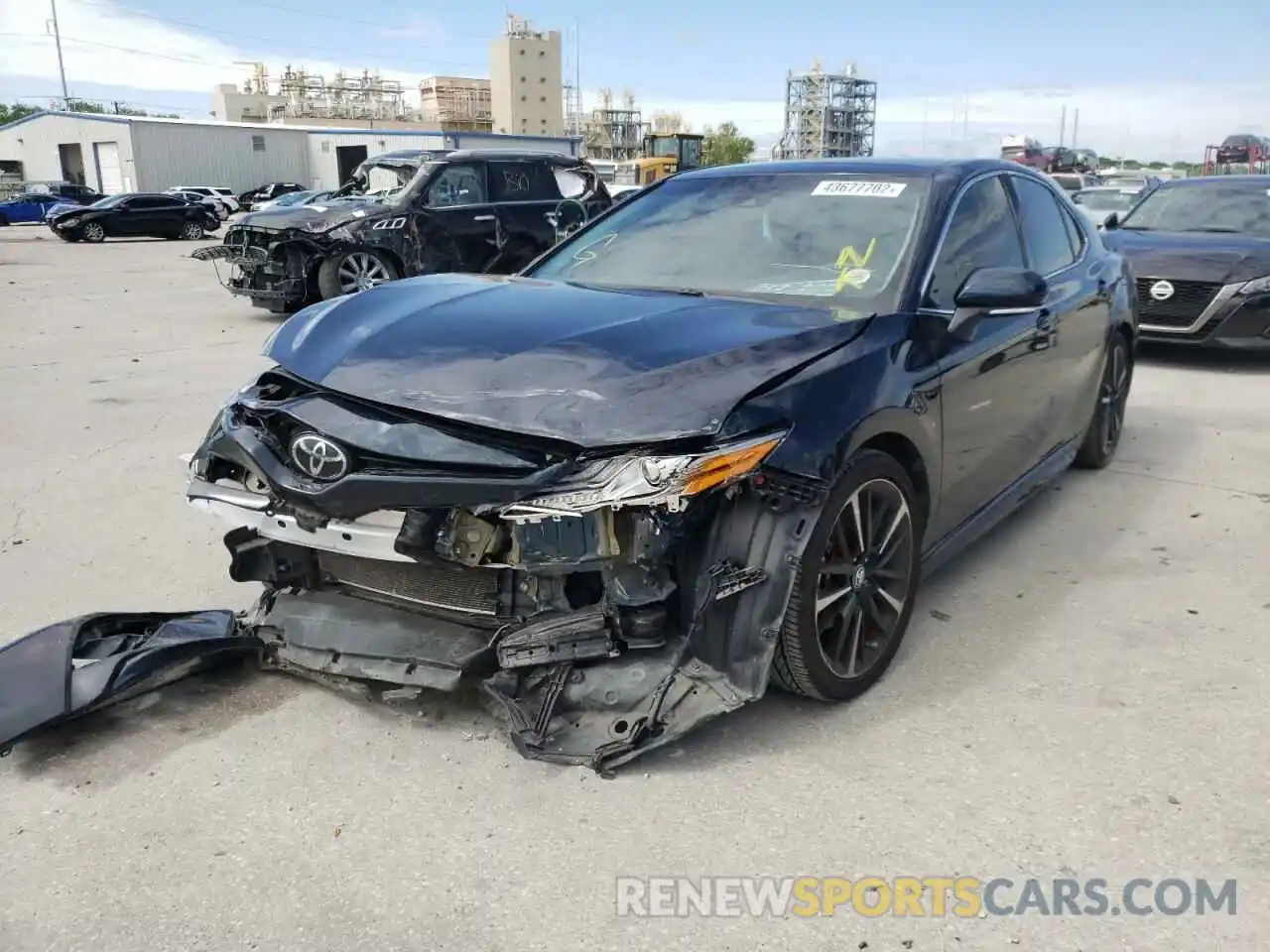 2 Фотография поврежденного автомобиля 4T1B61HK3KU258667 TOYOTA CAMRY 2019