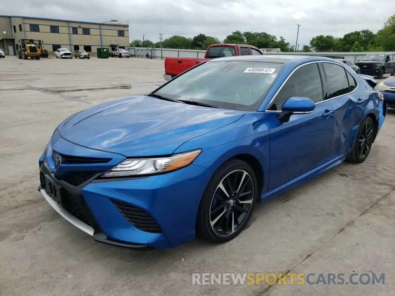 2 Photograph of a damaged car 4T1B61HK3KU273122 TOYOTA CAMRY 2019