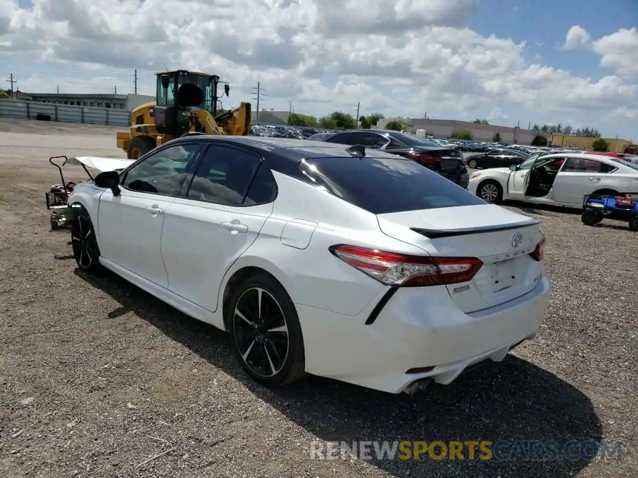 3 Photograph of a damaged car 4T1B61HK3KU278661 TOYOTA CAMRY 2019