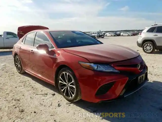 1 Photograph of a damaged car 4T1B61HK3KU278773 TOYOTA CAMRY 2019