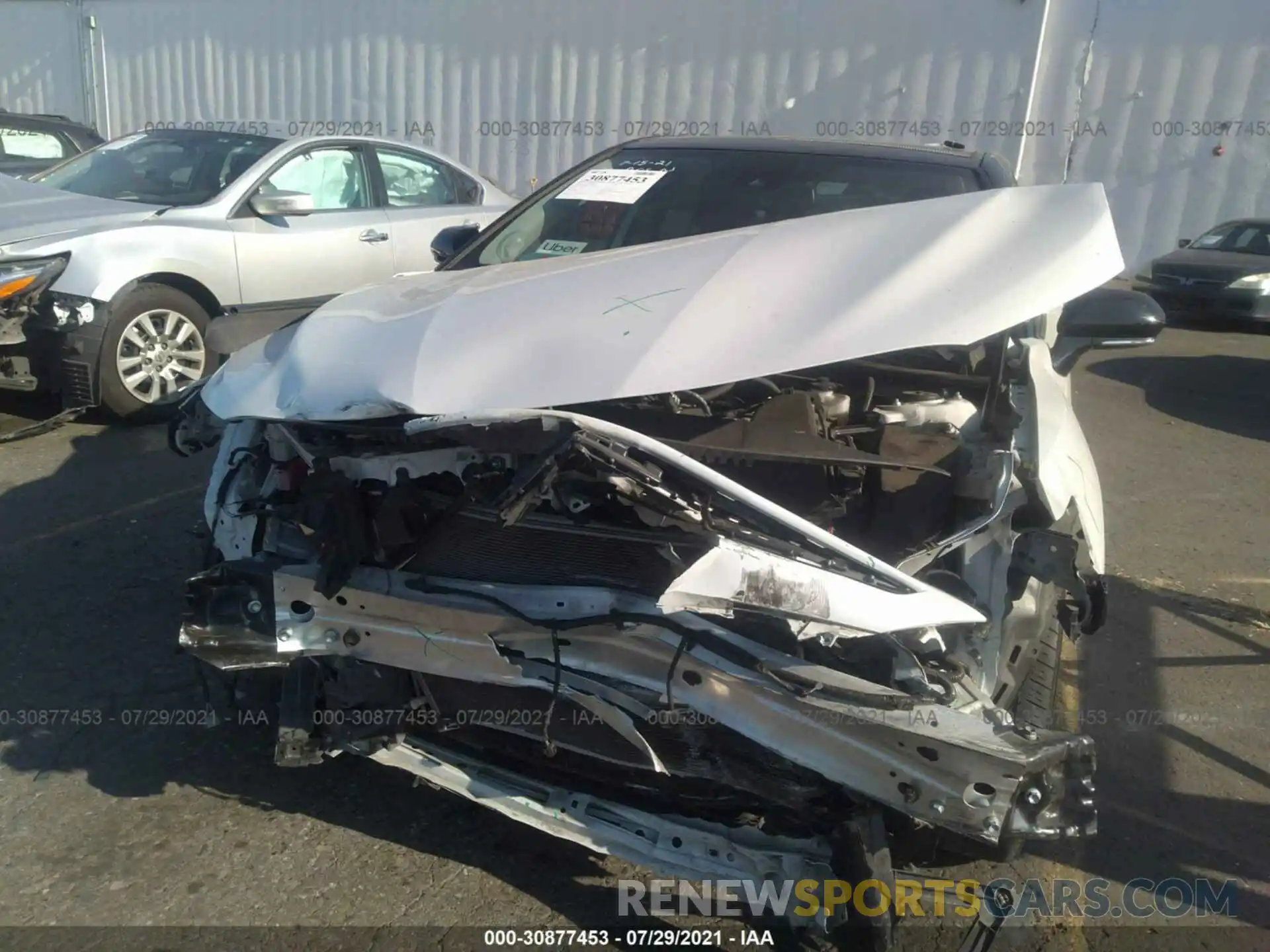 6 Photograph of a damaged car 4T1B61HK3KU280149 TOYOTA CAMRY 2019