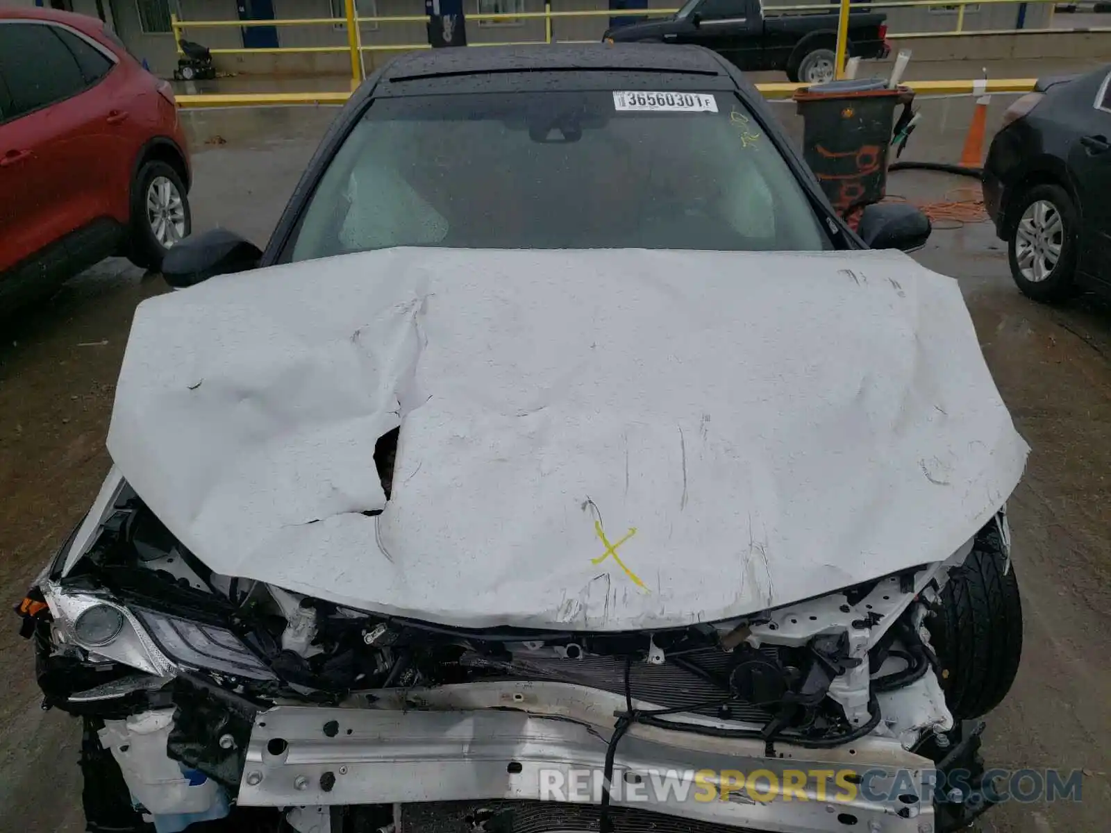 7 Photograph of a damaged car 4T1B61HK3KU286355 TOYOTA CAMRY 2019