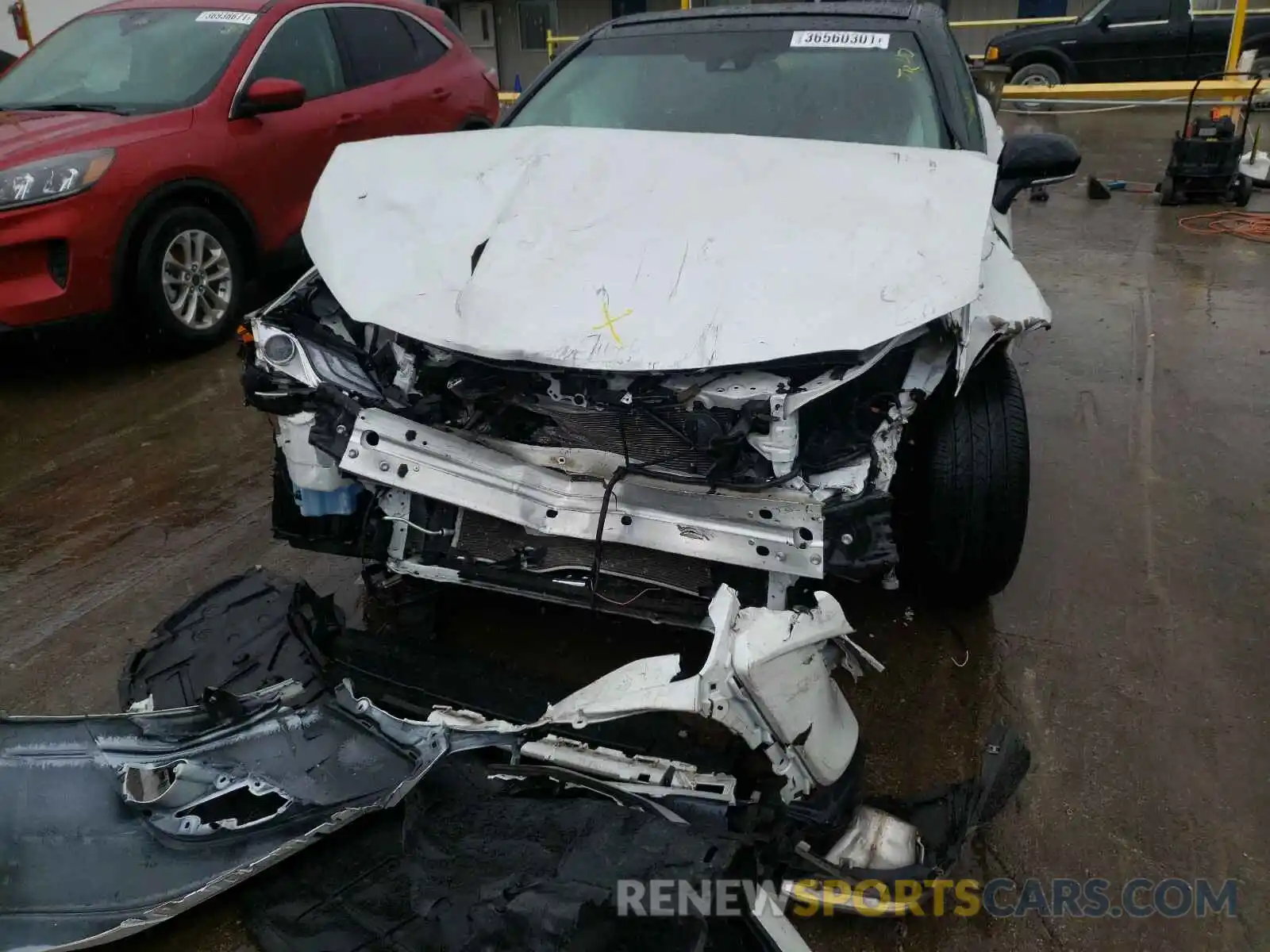 9 Photograph of a damaged car 4T1B61HK3KU286355 TOYOTA CAMRY 2019