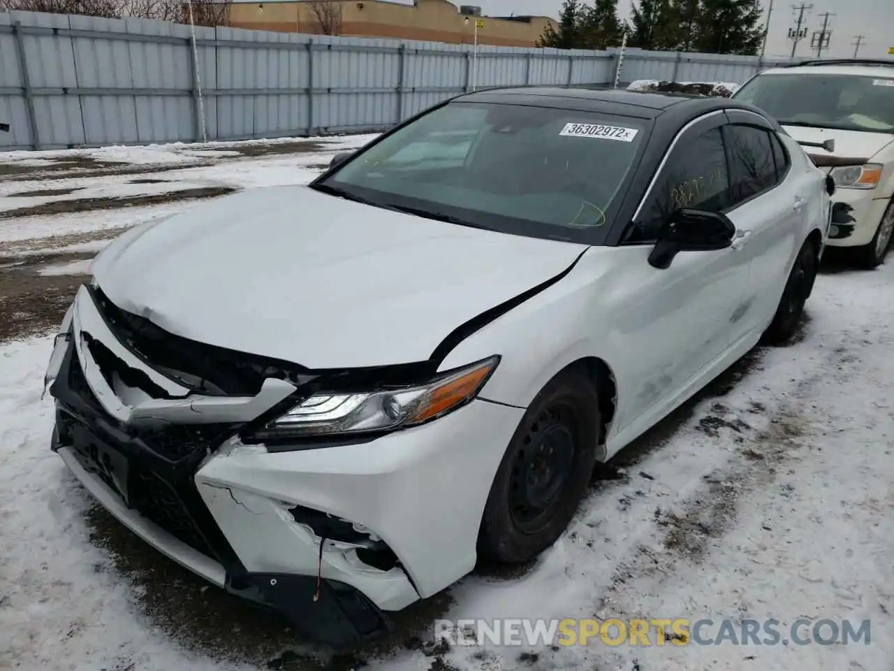 2 Photograph of a damaged car 4T1B61HK3KU293564 TOYOTA CAMRY 2019