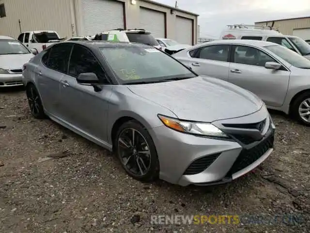 1 Photograph of a damaged car 4T1B61HK3KU296125 TOYOTA CAMRY 2019