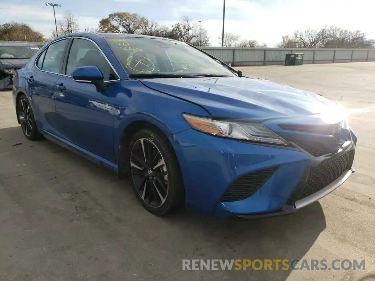 1 Photograph of a damaged car 4T1B61HK3KU296769 TOYOTA CAMRY 2019