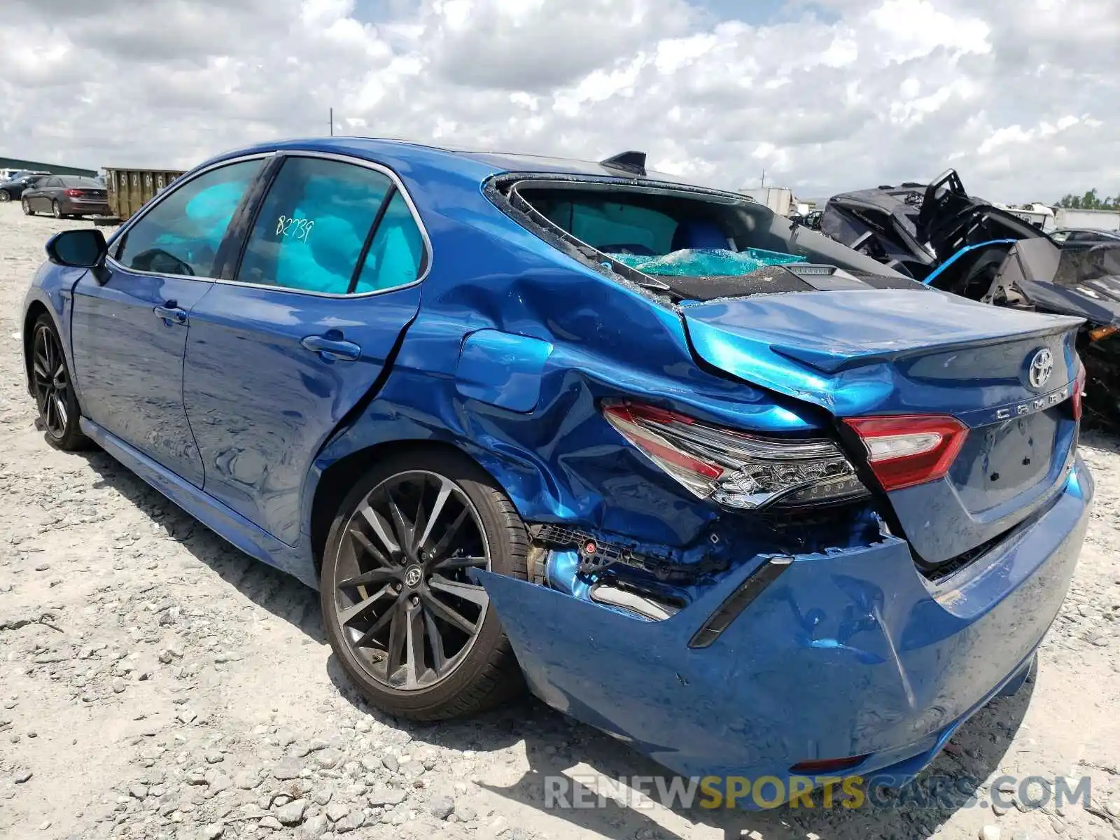 3 Photograph of a damaged car 4T1B61HK3KU299753 TOYOTA CAMRY 2019