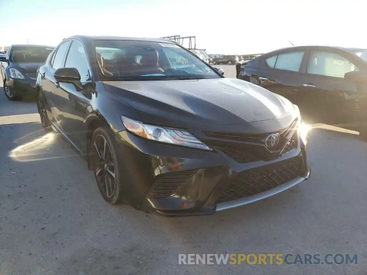 1 Photograph of a damaged car 4T1B61HK3KU711685 TOYOTA CAMRY 2019