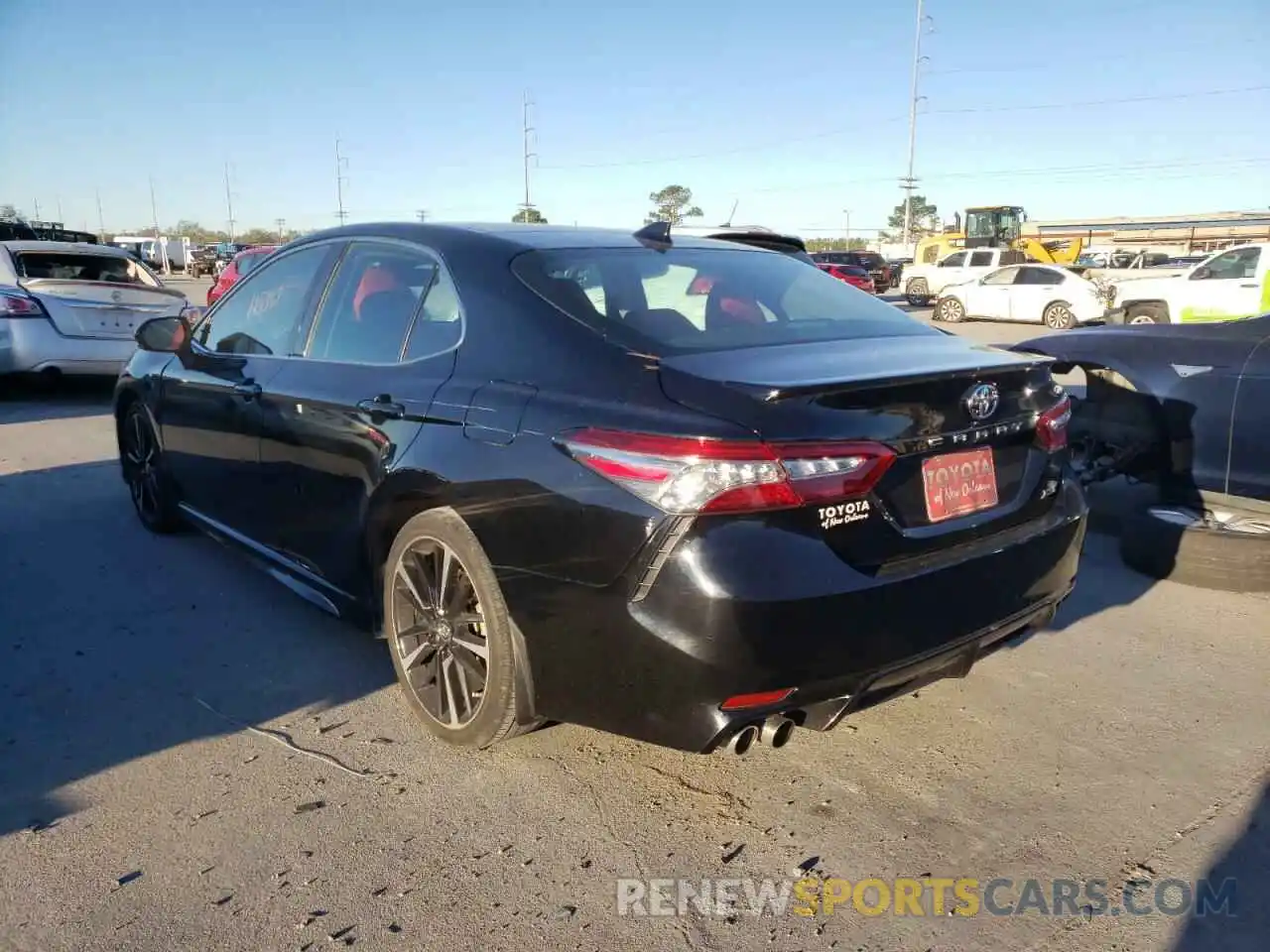 3 Photograph of a damaged car 4T1B61HK3KU711685 TOYOTA CAMRY 2019