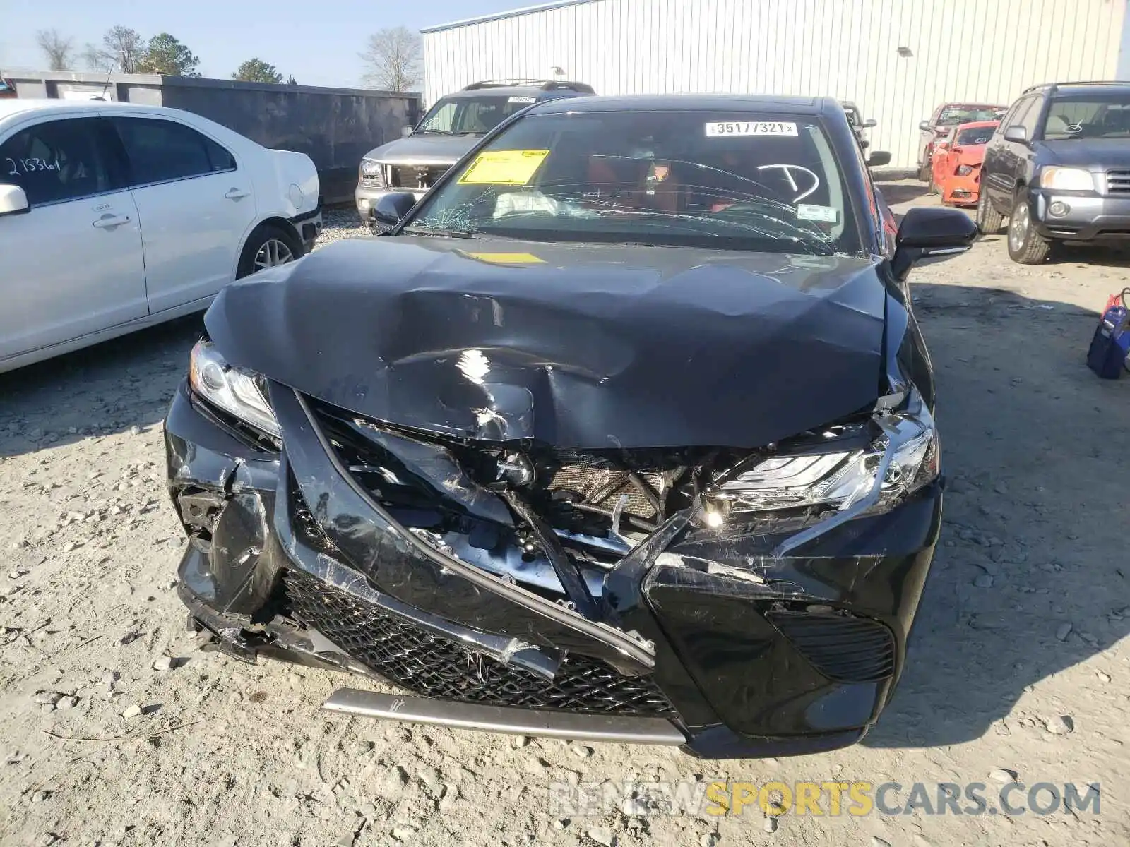 9 Photograph of a damaged car 4T1B61HK3KU742578 TOYOTA CAMRY 2019