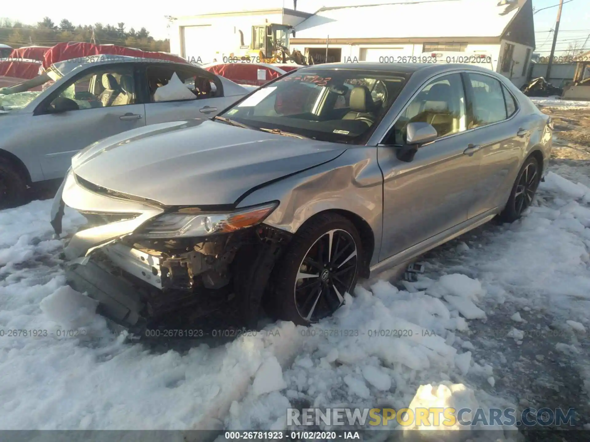 2 Photograph of a damaged car 4T1B61HK3KU748378 TOYOTA CAMRY 2019