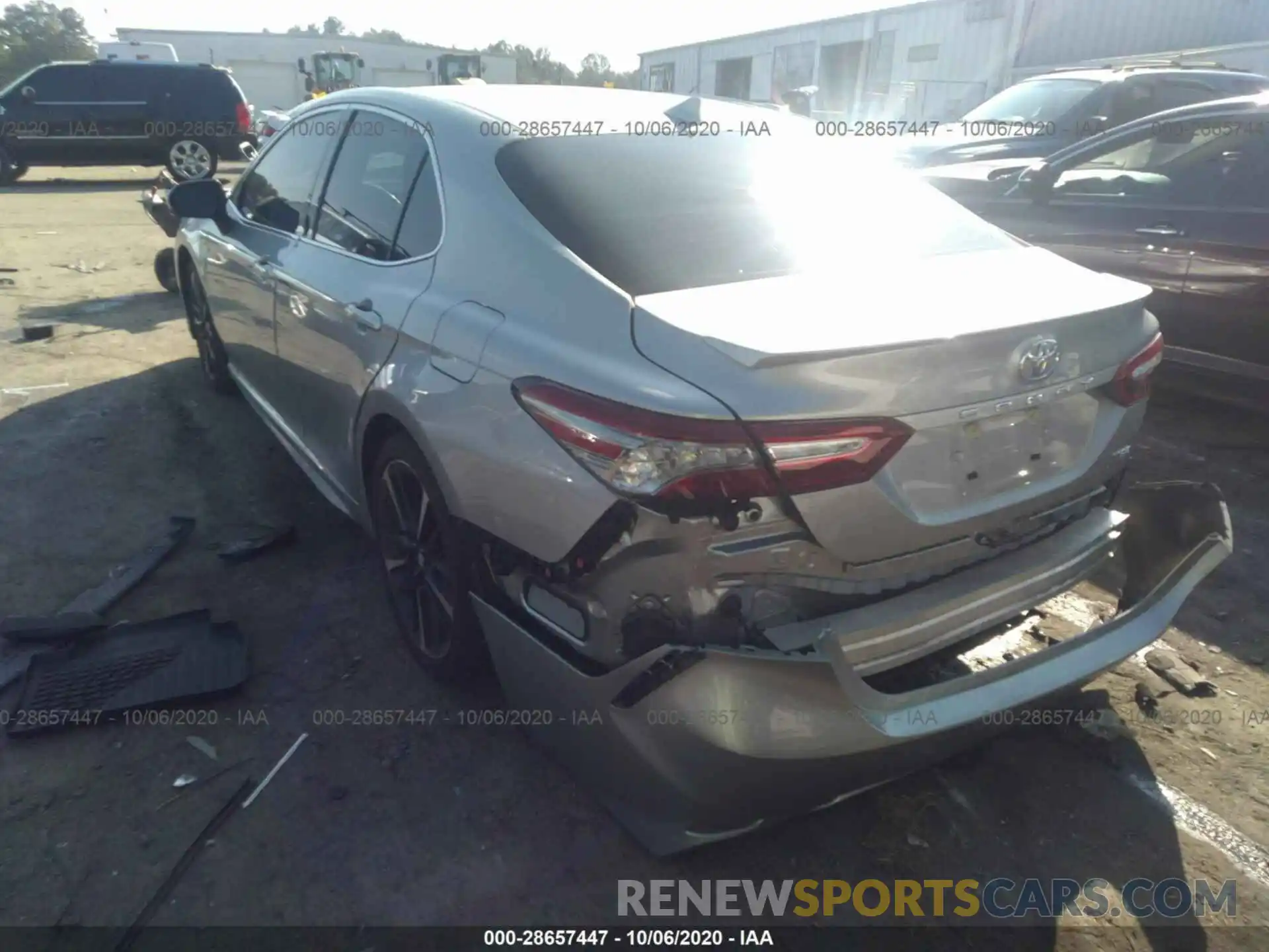 3 Photograph of a damaged car 4T1B61HK3KU757453 TOYOTA CAMRY 2019