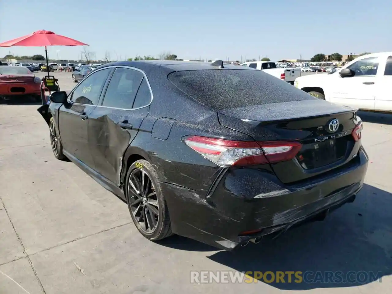 3 Photograph of a damaged car 4T1B61HK3KU758635 TOYOTA CAMRY 2019