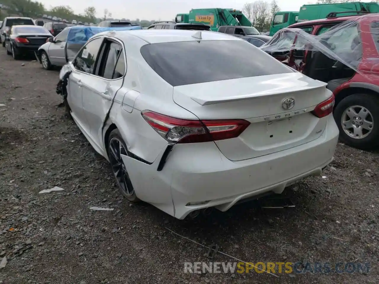 3 Photograph of a damaged car 4T1B61HK3KU765780 TOYOTA CAMRY 2019