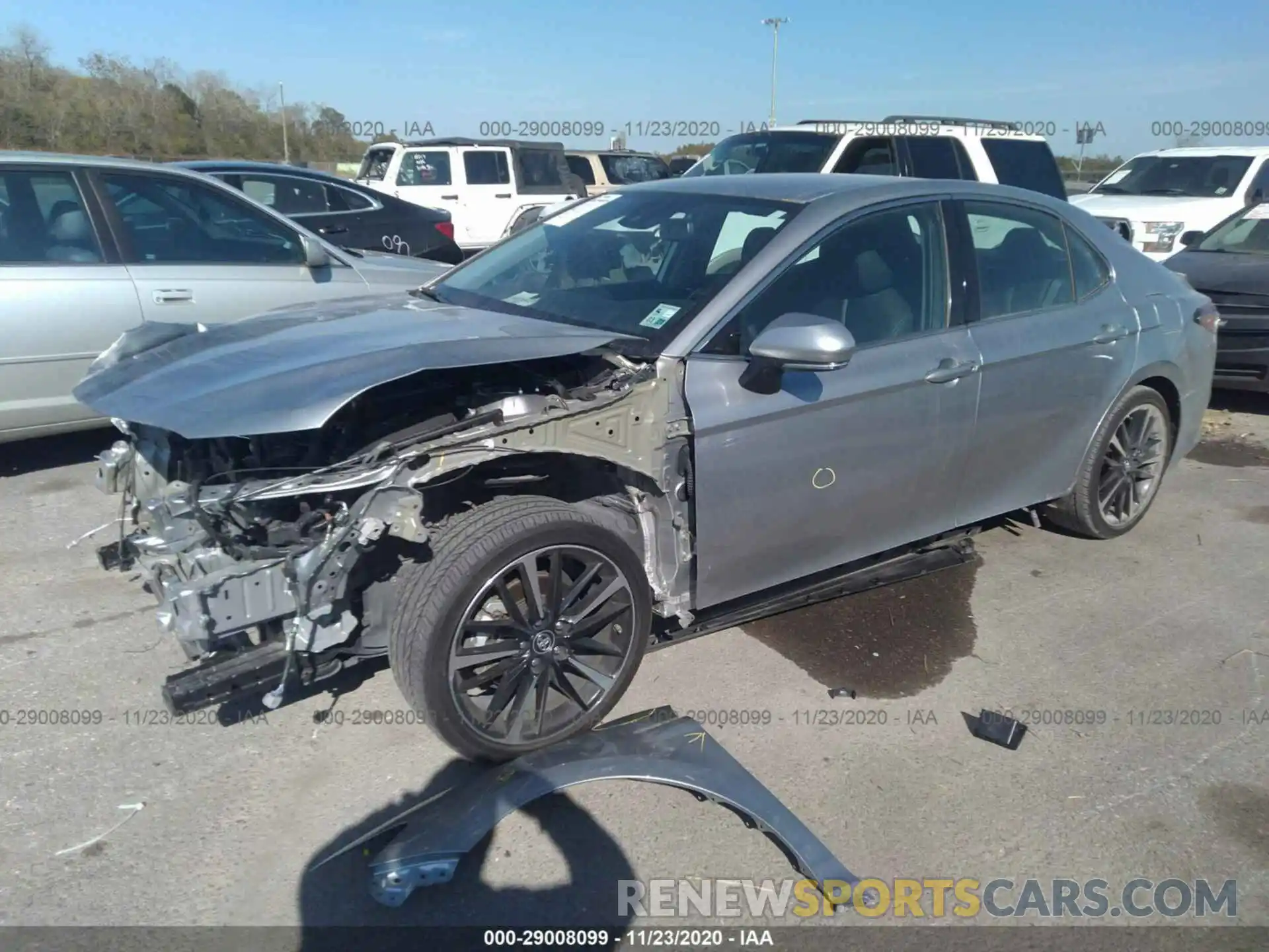 2 Photograph of a damaged car 4T1B61HK3KU774964 TOYOTA CAMRY 2019