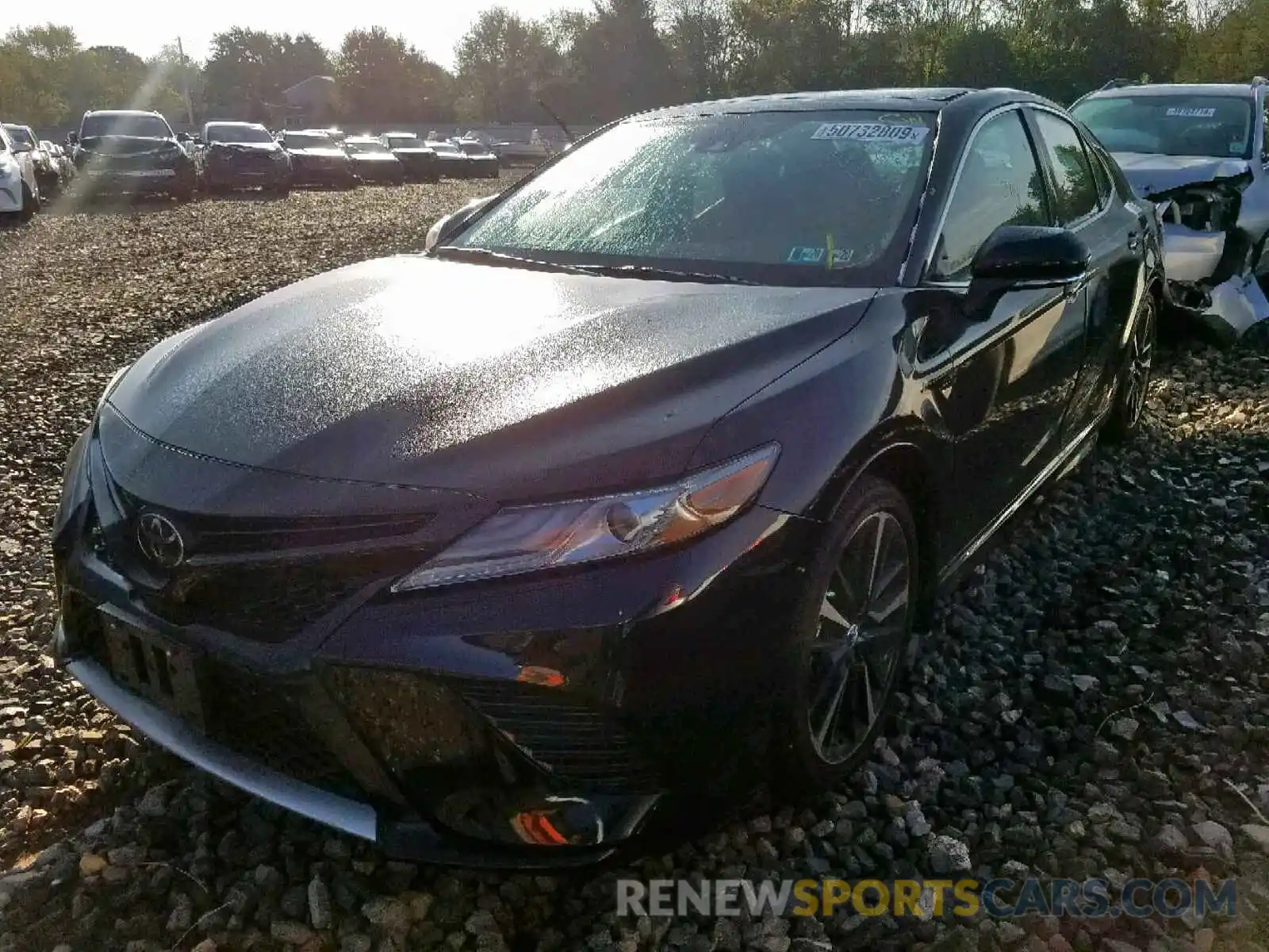 2 Photograph of a damaged car 4T1B61HK3KU786953 TOYOTA CAMRY 2019