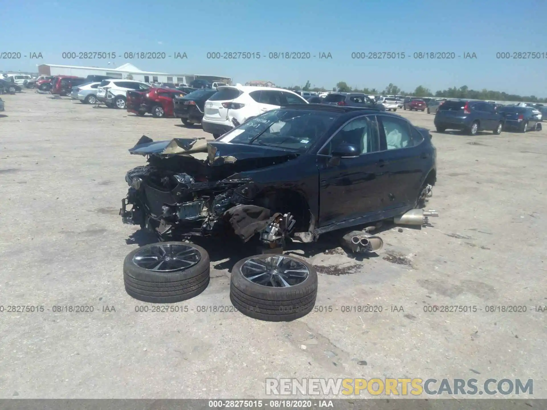 2 Photograph of a damaged car 4T1B61HK3KU795295 TOYOTA CAMRY 2019