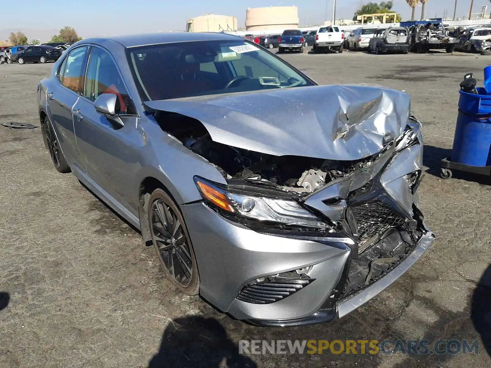 1 Photograph of a damaged car 4T1B61HK3KU798200 TOYOTA CAMRY 2019