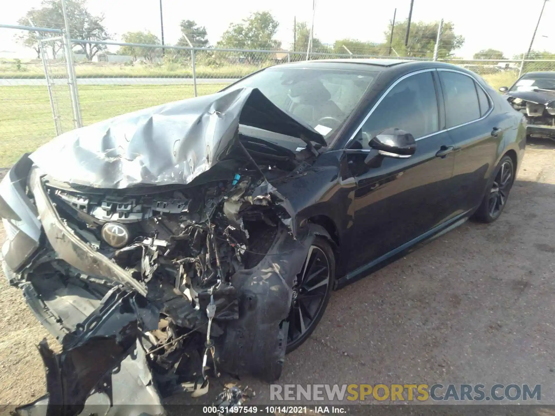 2 Photograph of a damaged car 4T1B61HK3KU811463 TOYOTA CAMRY 2019