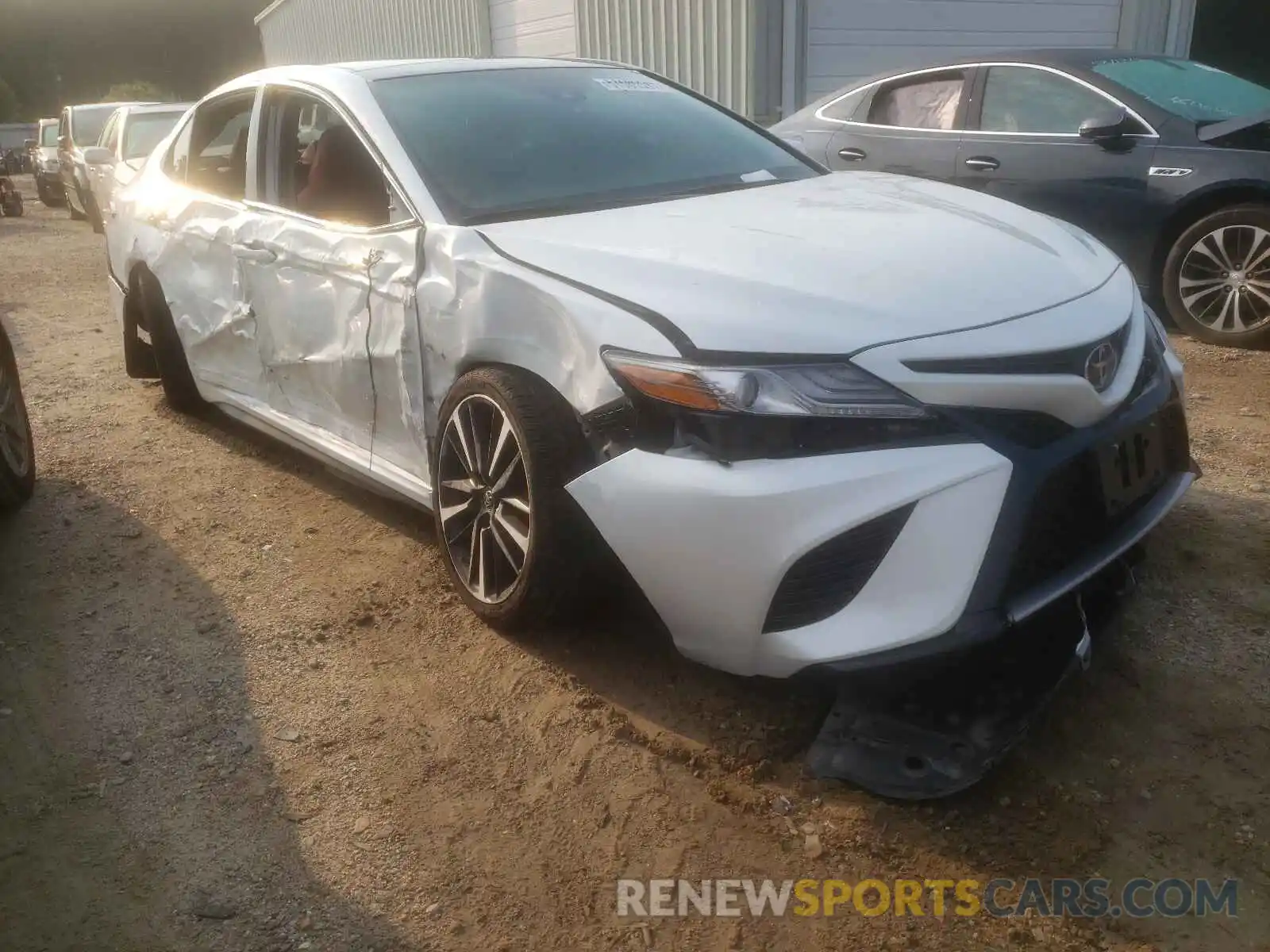 1 Photograph of a damaged car 4T1B61HK3KU812094 TOYOTA CAMRY 2019