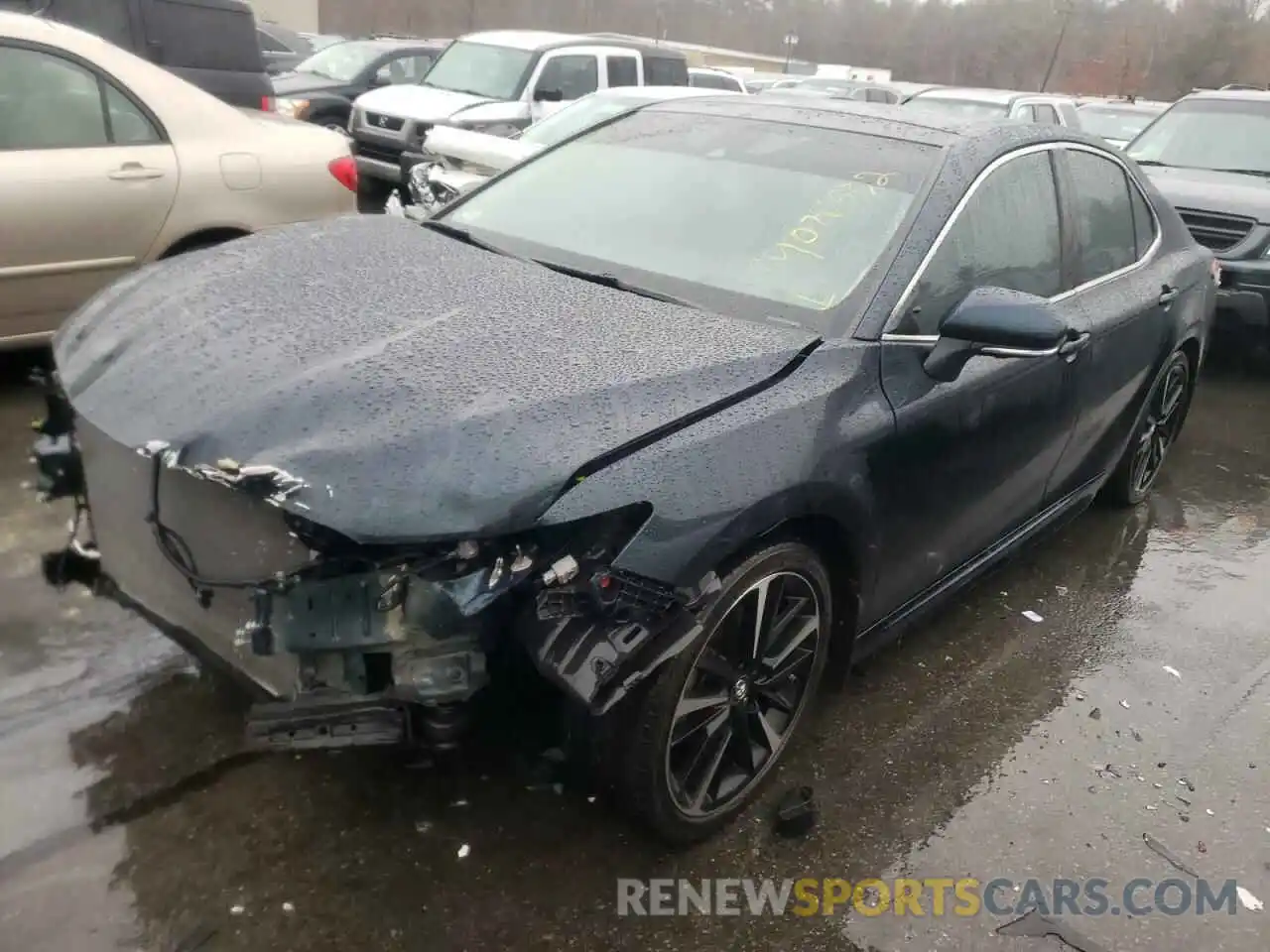 2 Photograph of a damaged car 4T1B61HK3KU812550 TOYOTA CAMRY 2019