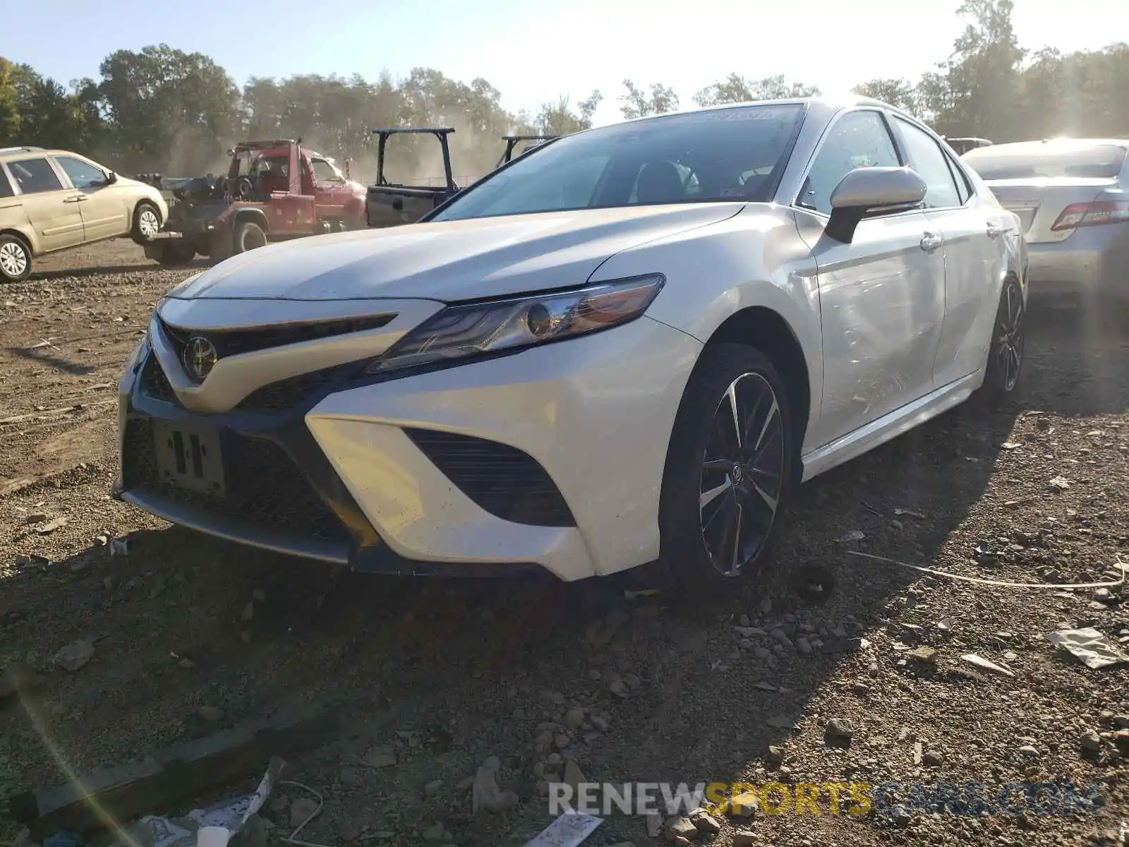 2 Photograph of a damaged car 4T1B61HK3KU822544 TOYOTA CAMRY 2019