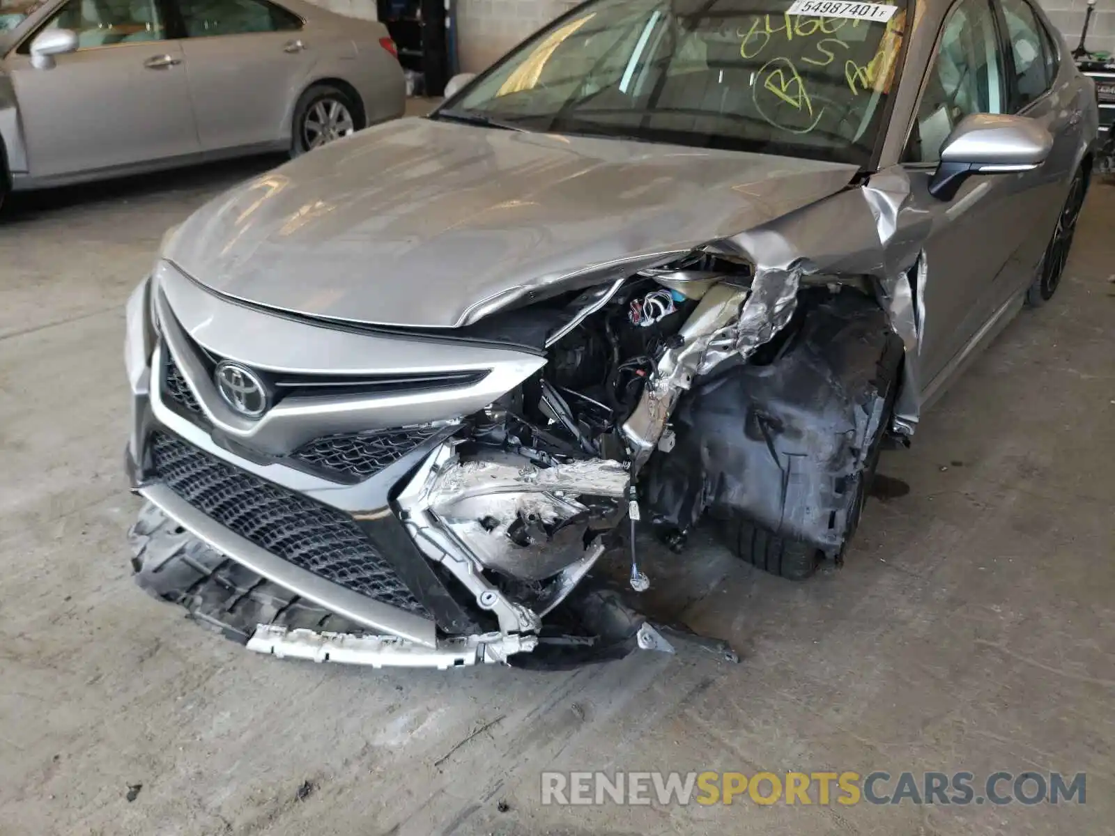 9 Photograph of a damaged car 4T1B61HK3KU846679 TOYOTA CAMRY 2019