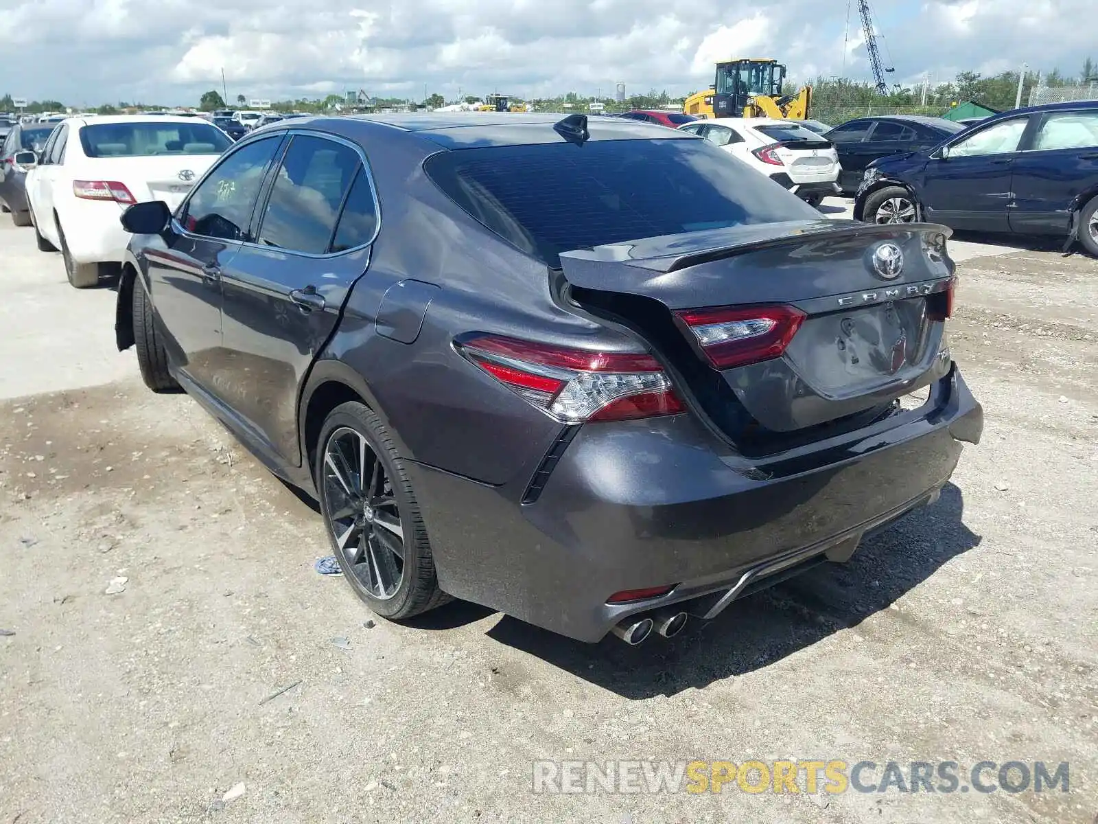 3 Photograph of a damaged car 4T1B61HK3KU848576 TOYOTA CAMRY 2019