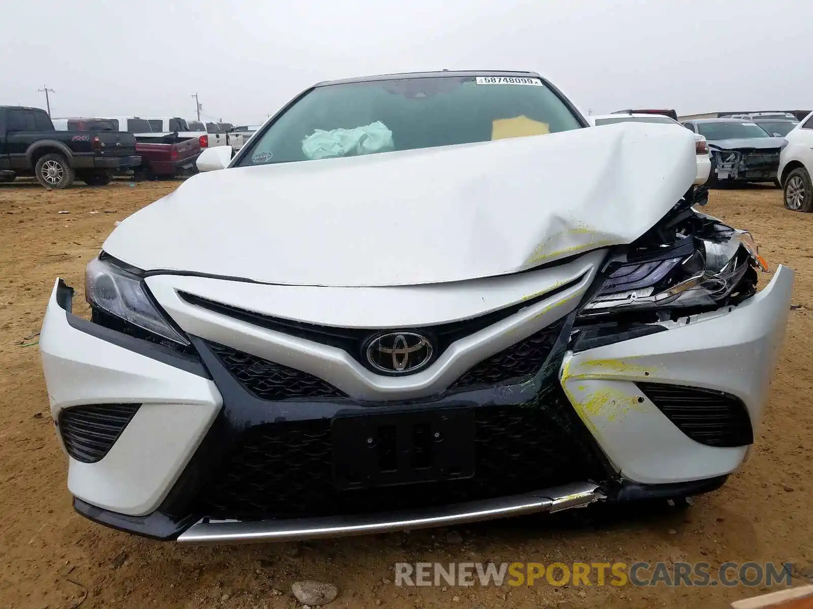 9 Photograph of a damaged car 4T1B61HK3KU855849 TOYOTA CAMRY 2019