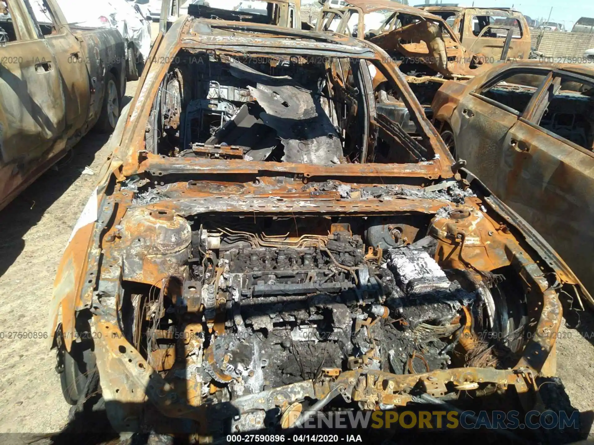 6 Photograph of a damaged car 4T1B61HK4KU166970 TOYOTA CAMRY 2019