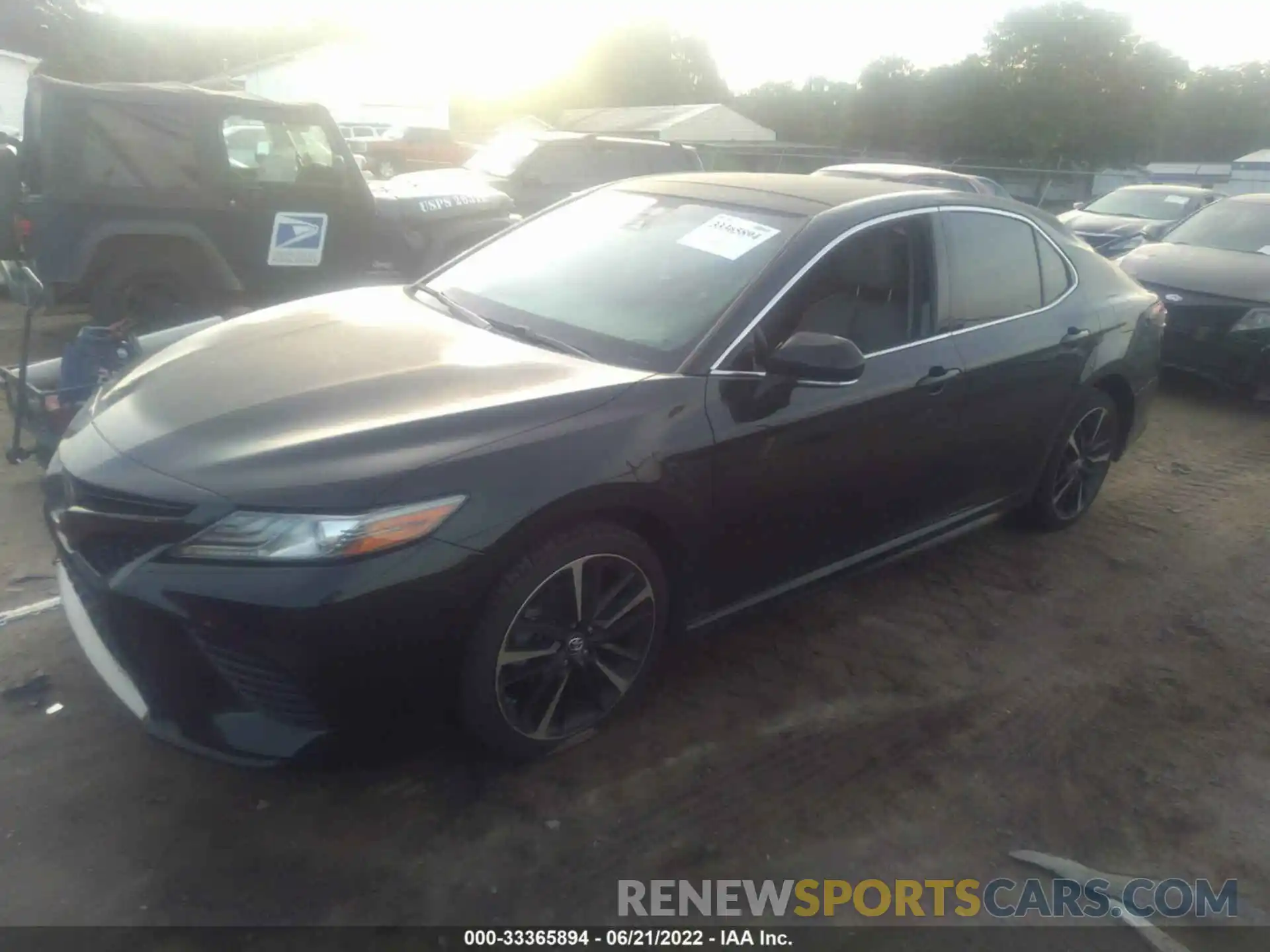 2 Photograph of a damaged car 4T1B61HK4KU179749 TOYOTA CAMRY 2019