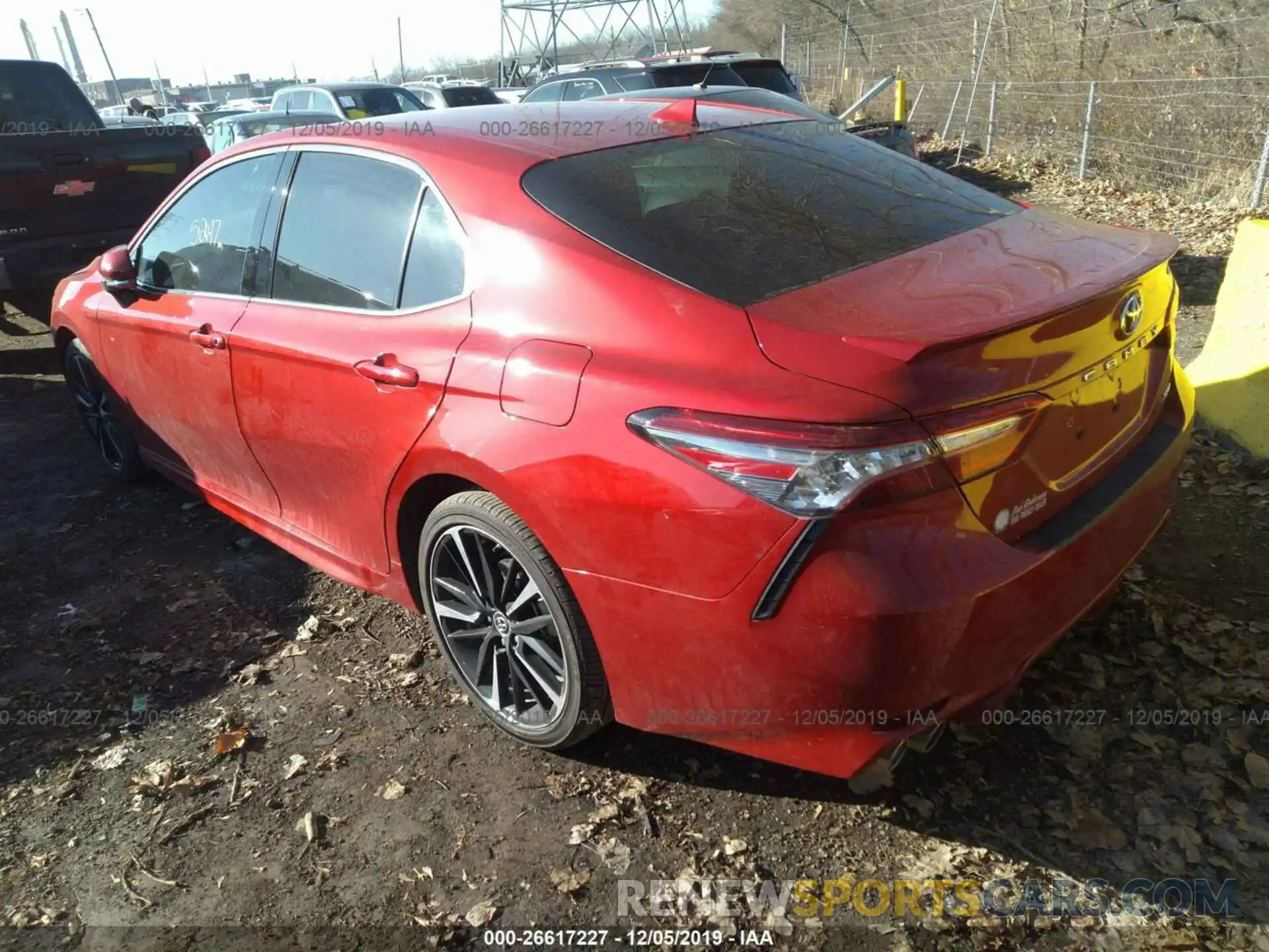 3 Photograph of a damaged car 4T1B61HK4KU195837 TOYOTA CAMRY 2019