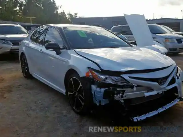 1 Photograph of a damaged car 4T1B61HK4KU236547 TOYOTA CAMRY 2019