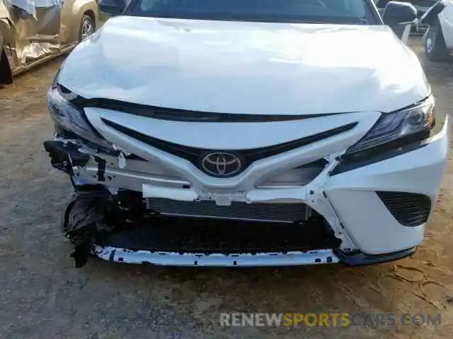 9 Photograph of a damaged car 4T1B61HK4KU236547 TOYOTA CAMRY 2019