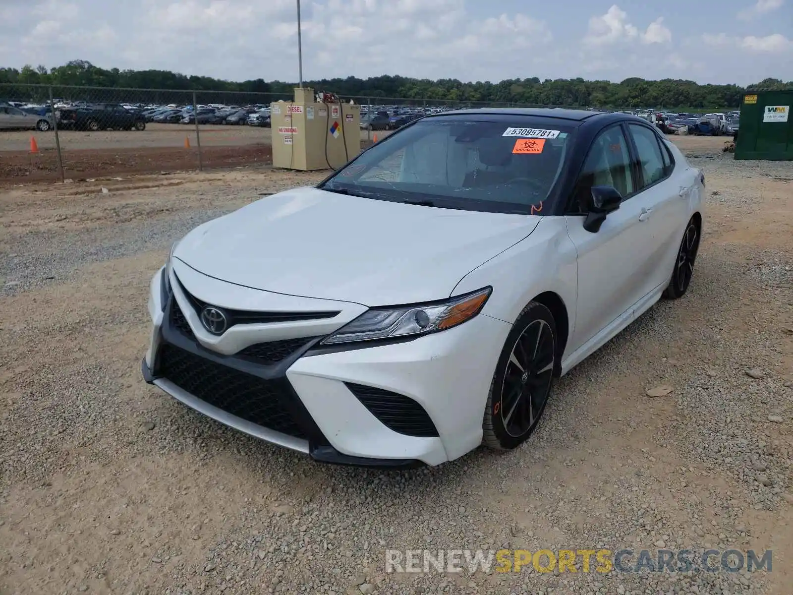 2 Photograph of a damaged car 4T1B61HK4KU250321 TOYOTA CAMRY 2019