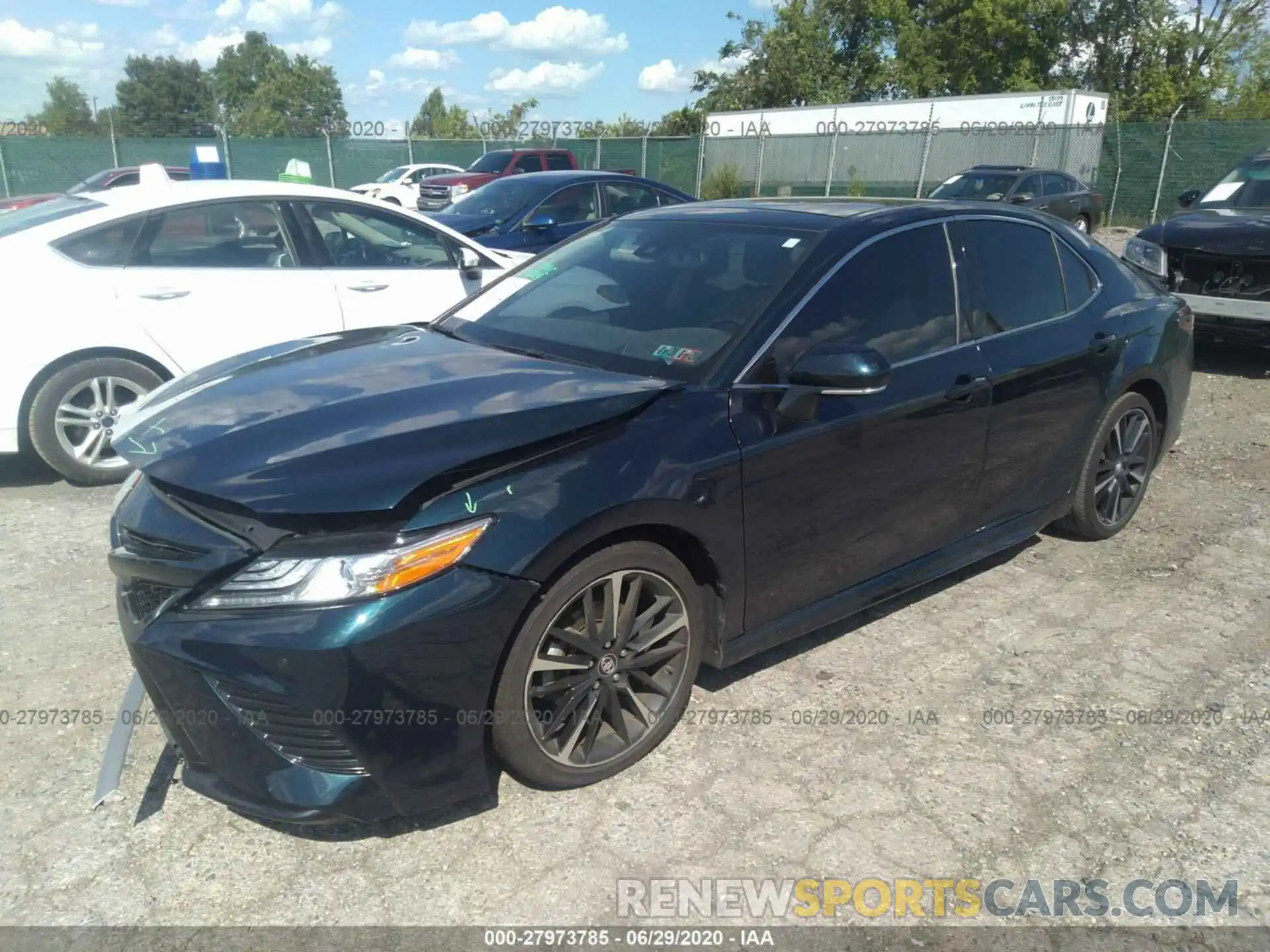 2 Photograph of a damaged car 4T1B61HK4KU267037 TOYOTA CAMRY 2019