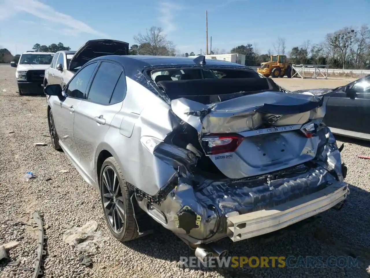 3 Photograph of a damaged car 4T1B61HK4KU267572 TOYOTA CAMRY 2019