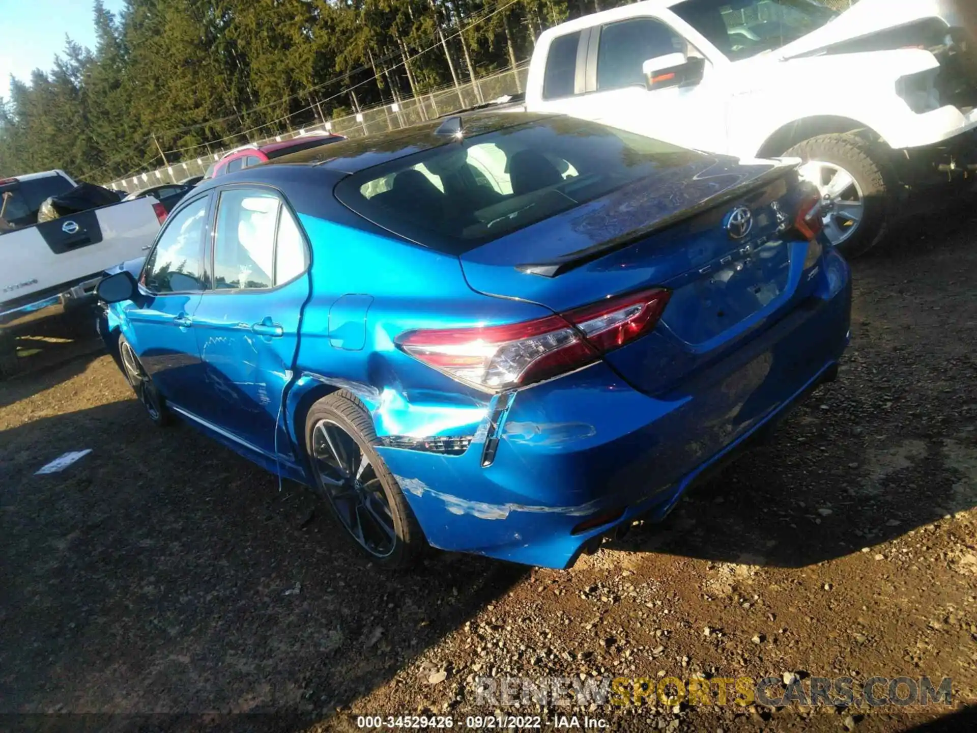 3 Photograph of a damaged car 4T1B61HK4KU297123 TOYOTA CAMRY 2019