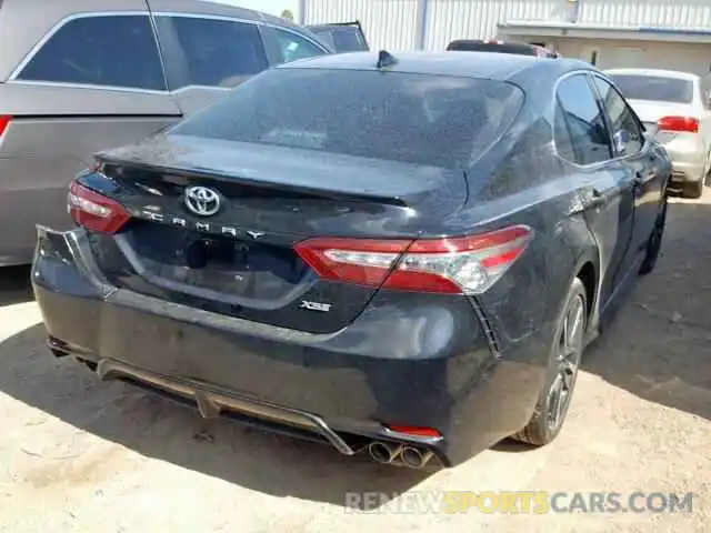 4 Photograph of a damaged car 4T1B61HK4KU705135 TOYOTA CAMRY 2019