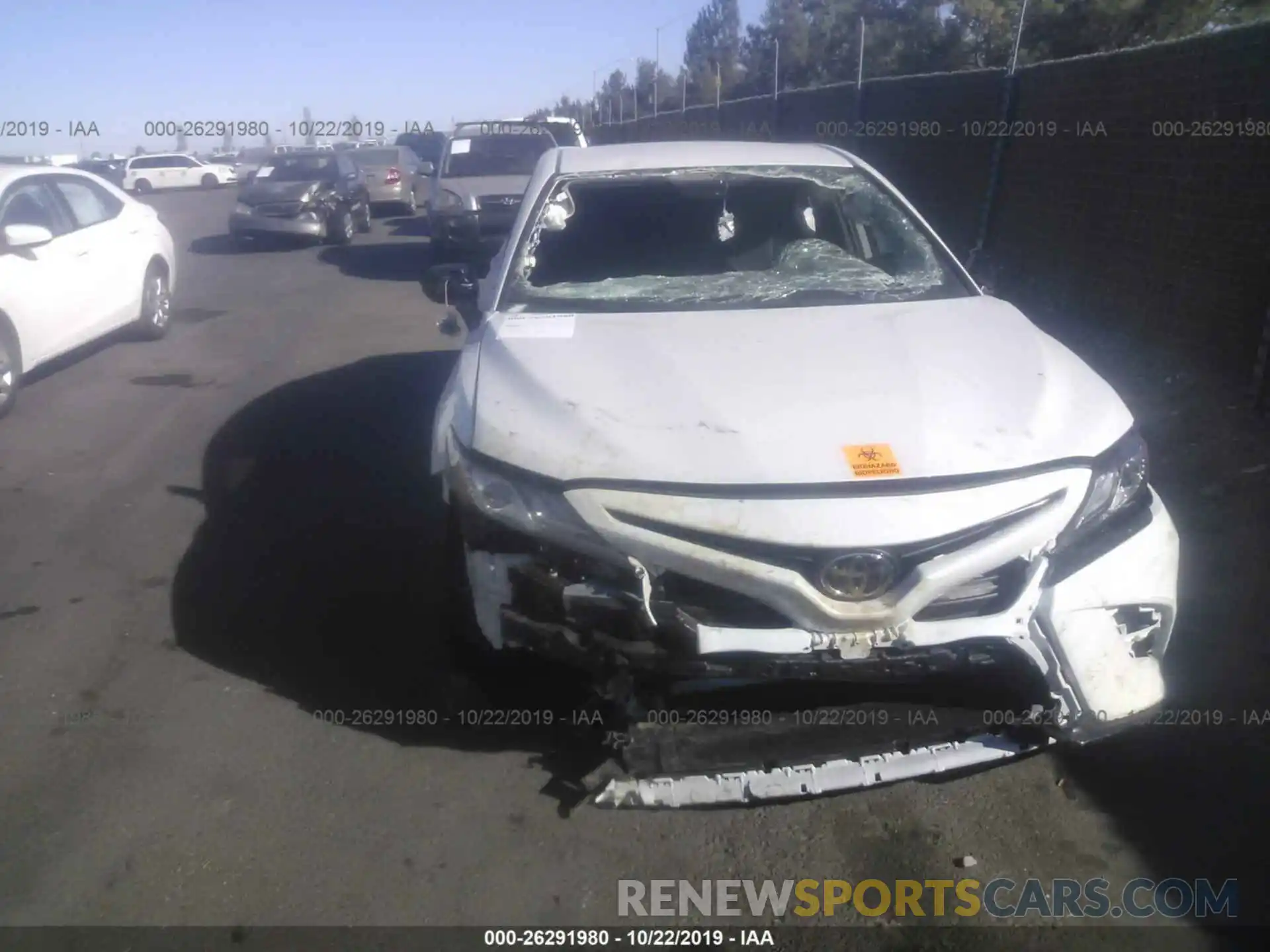 6 Photograph of a damaged car 4T1B61HK4KU715387 TOYOTA CAMRY 2019