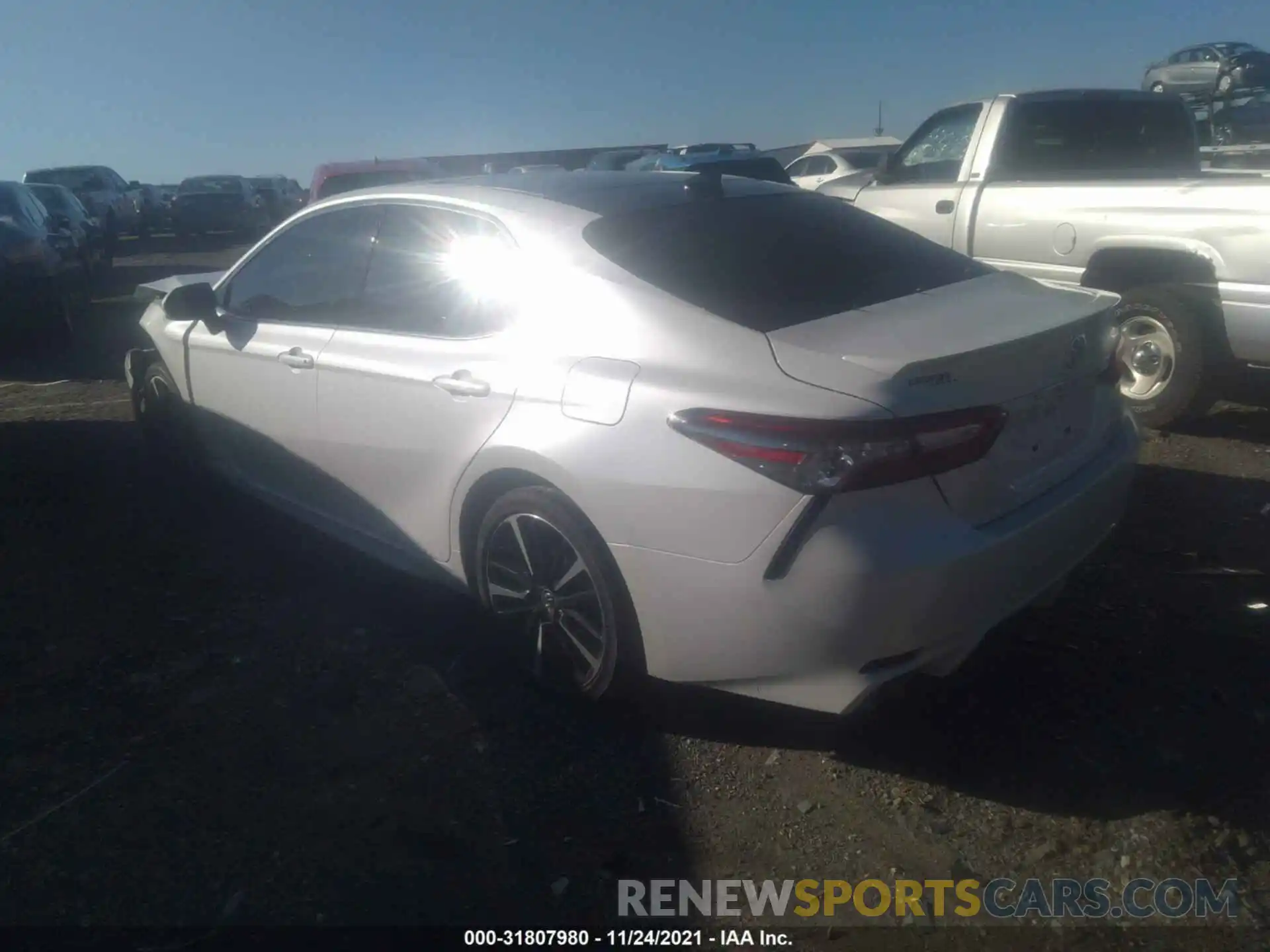 3 Photograph of a damaged car 4T1B61HK4KU755162 TOYOTA CAMRY 2019