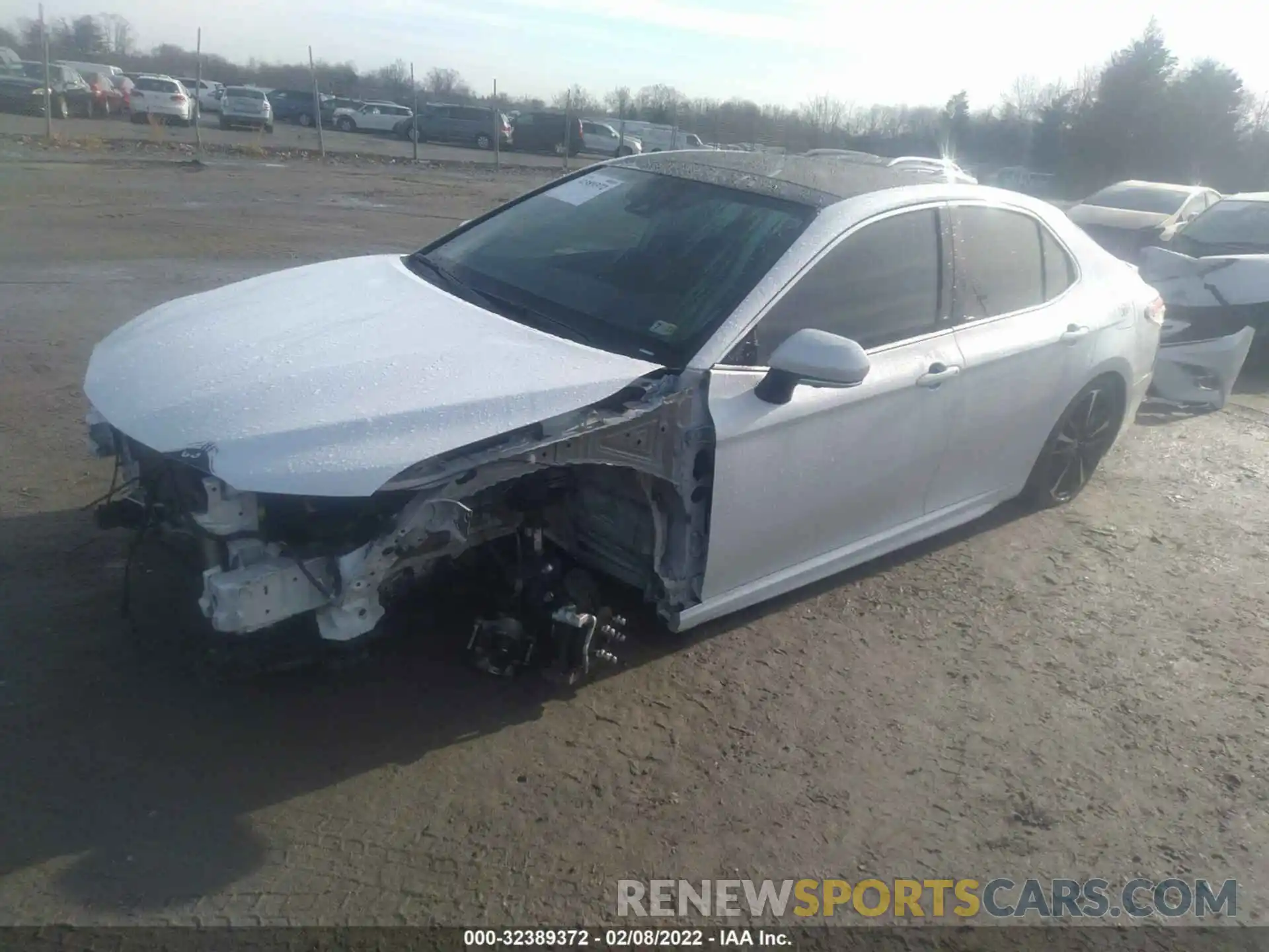 2 Photograph of a damaged car 4T1B61HK4KU761981 TOYOTA CAMRY 2019